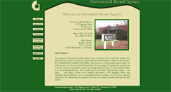 Desktop Screenshot of greenwoodrentalagency.com